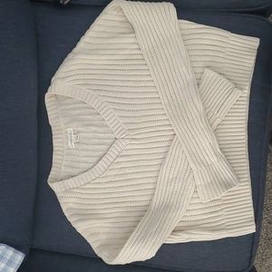 Aeropostale ribbed crop sweater - size S
